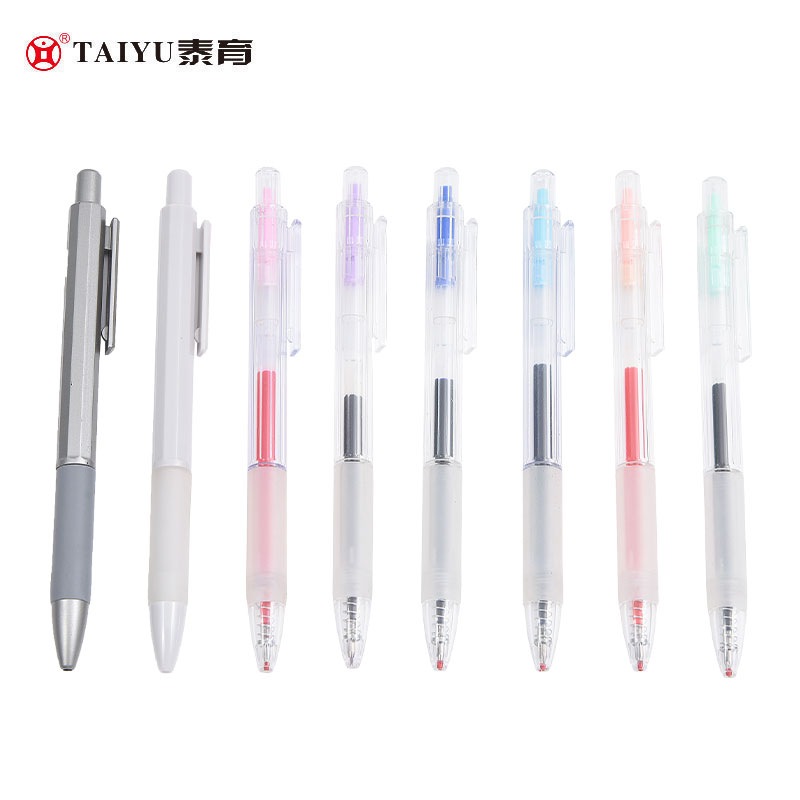 Gumamit sa Opisina ng Roll Ball Pen na May Classic Style Multi-Color Pen Holder