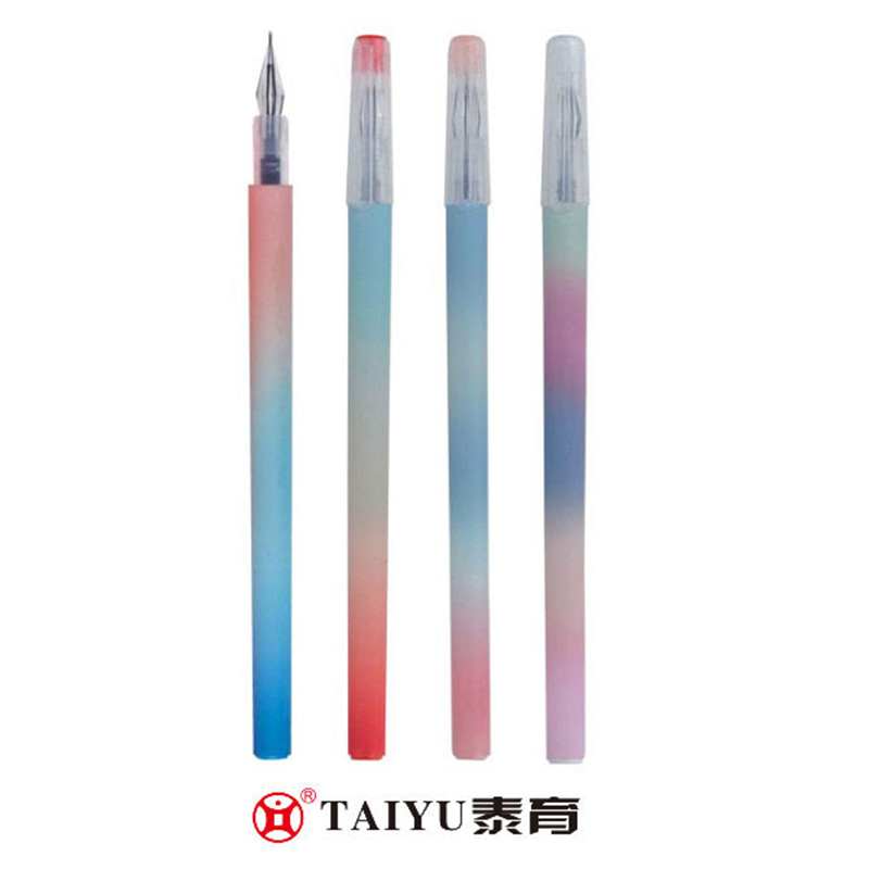 Gumagamit ang mga Mag-aaral ng Roll Ball Pen na May Gradient Color Style Design Roll Ball Pen 3182