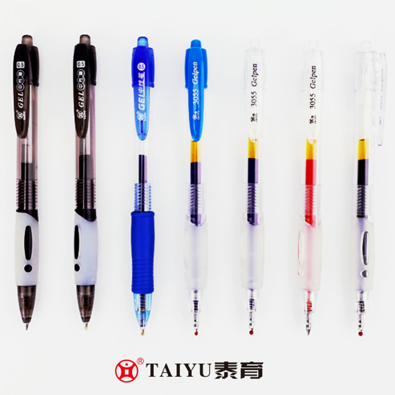 Gumamit ng Opisina ng Pressing Gel Pen Simple Style Costomized Color Gel Pen 3055