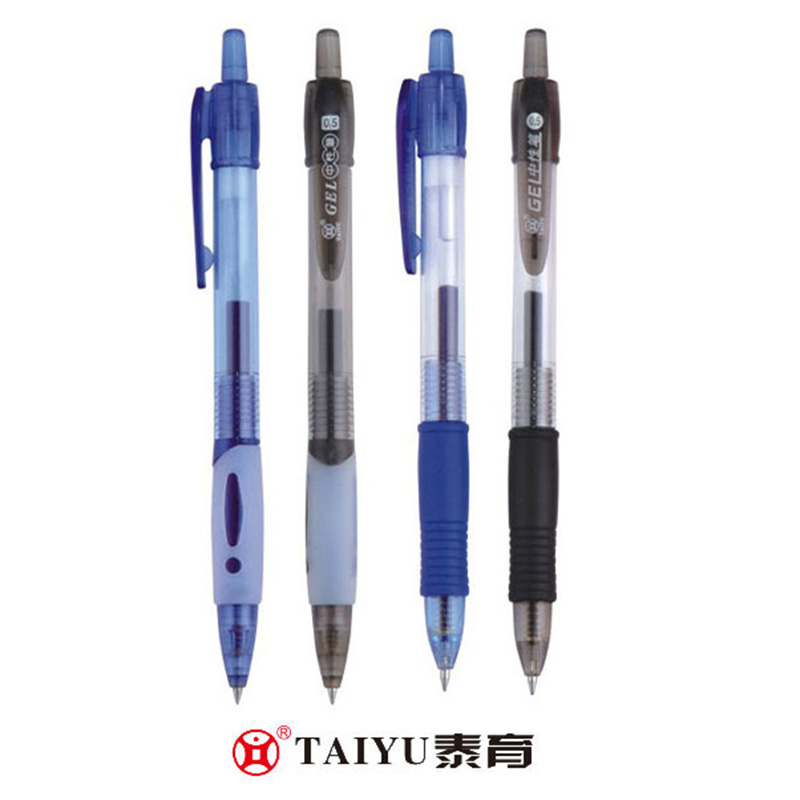 Gumamit ng Opisina ng Roll Ball Pen Na May Asul At Itim na Classic Color System Roll Ball Pen 988